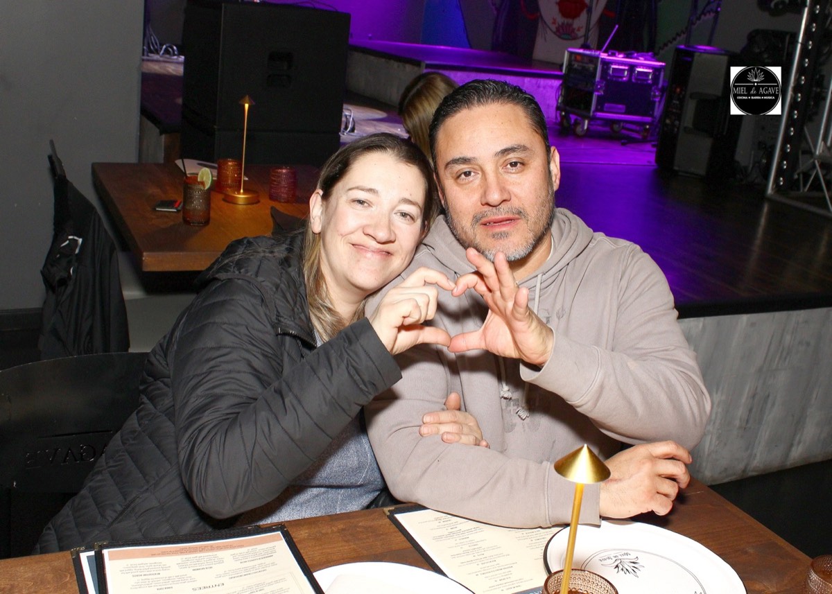 Date-night smiles at Miel de Agave