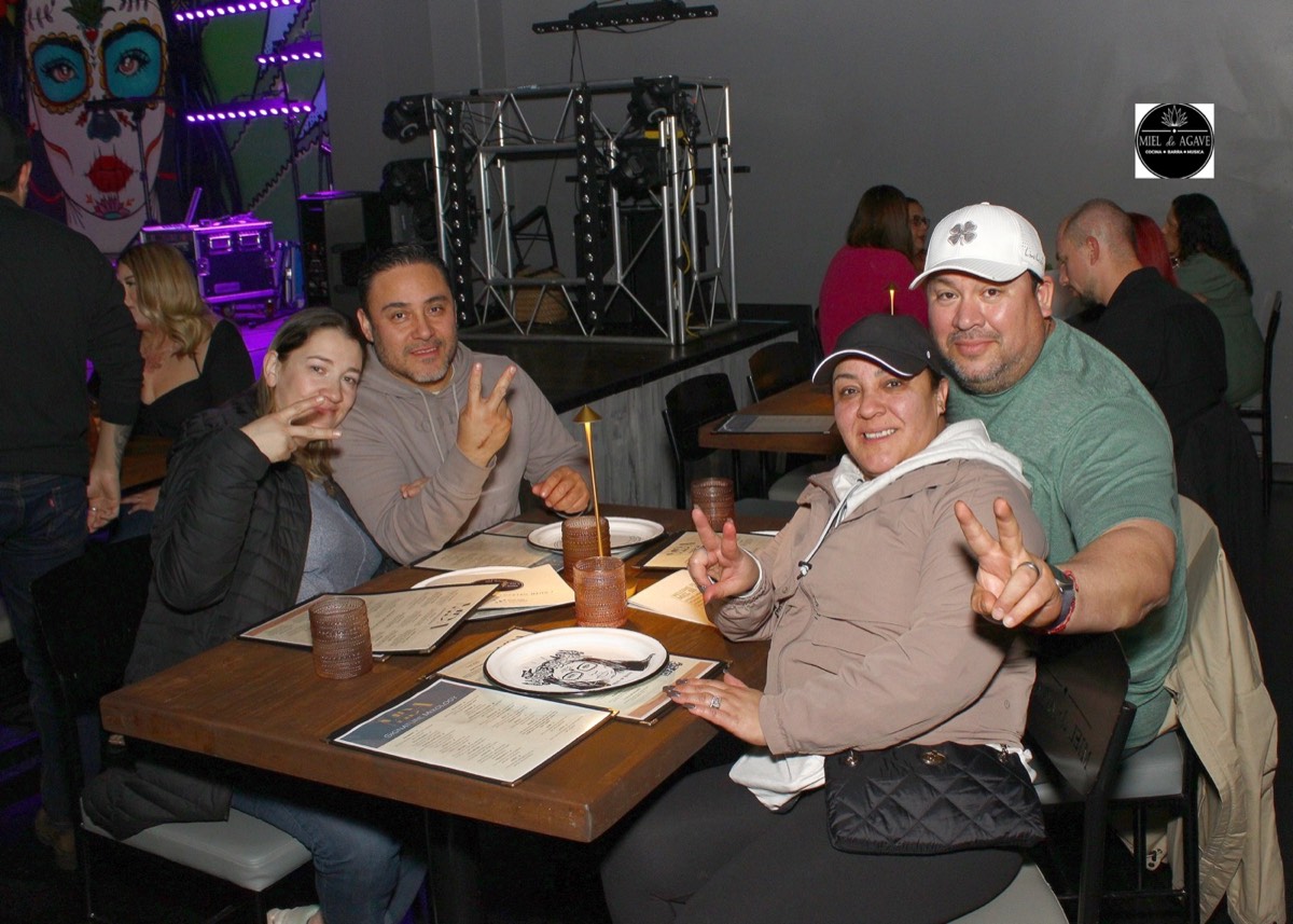 The four of us at Miel de Agave