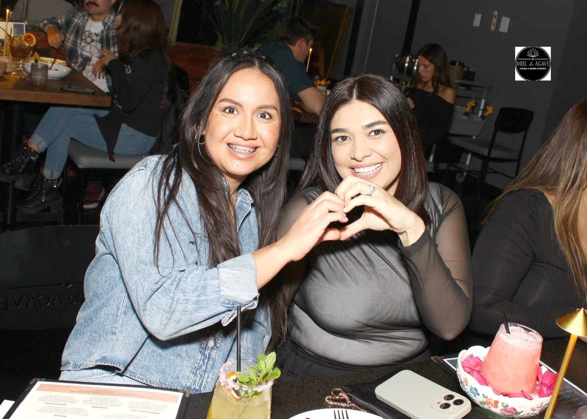 The heart pose at Miel de Agave