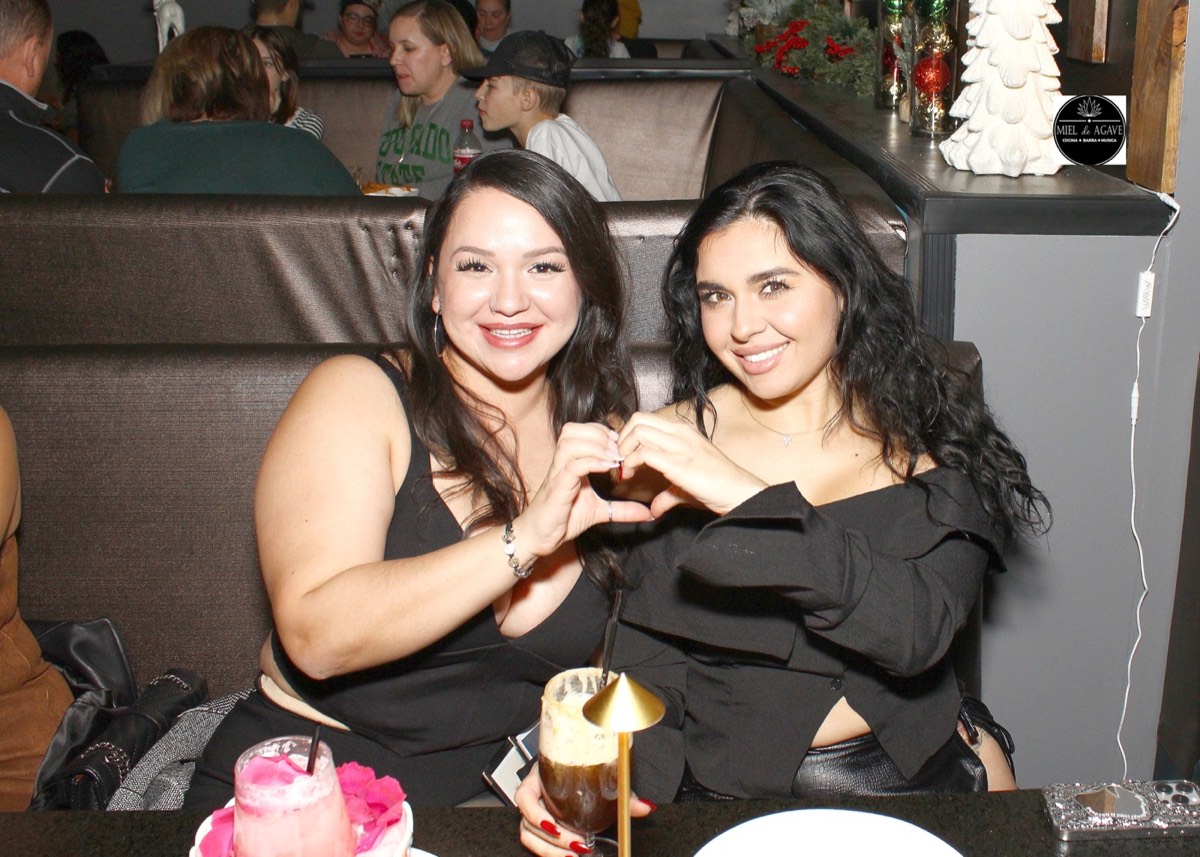 Friends in frame at Miel de Agave