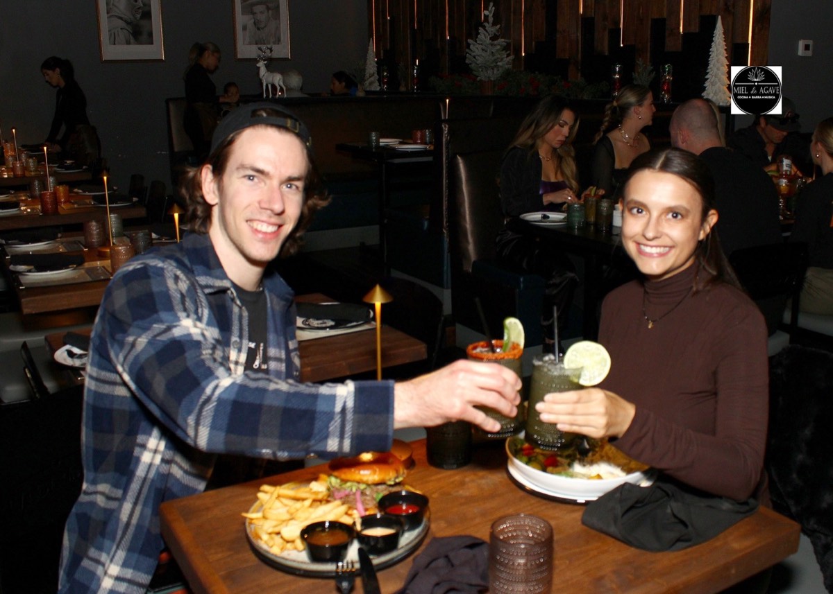 Cocktails for two at Miel de Agave