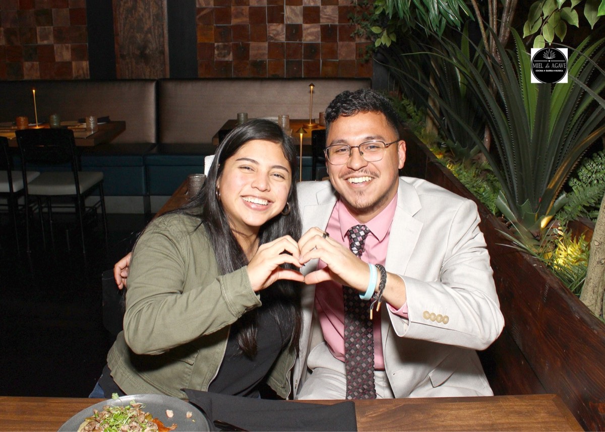 Dressed for the moment at Miel de Agave